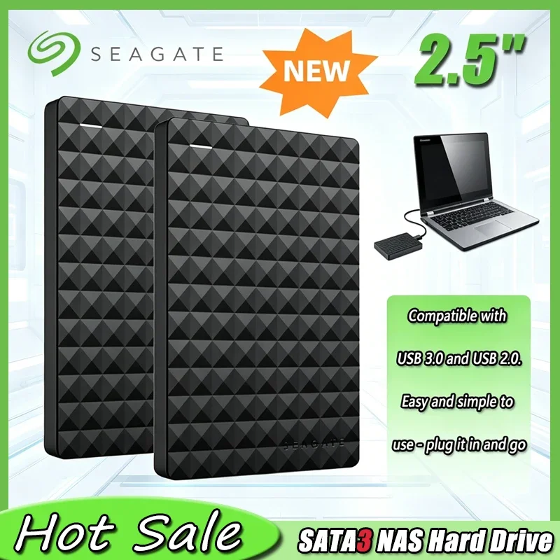 2026 para seagate para expansão oem disco rígido hdd 320gb 500gb 1tb 2tb usb3.0 hdd externo 2.5 "disco rígido externo portátil