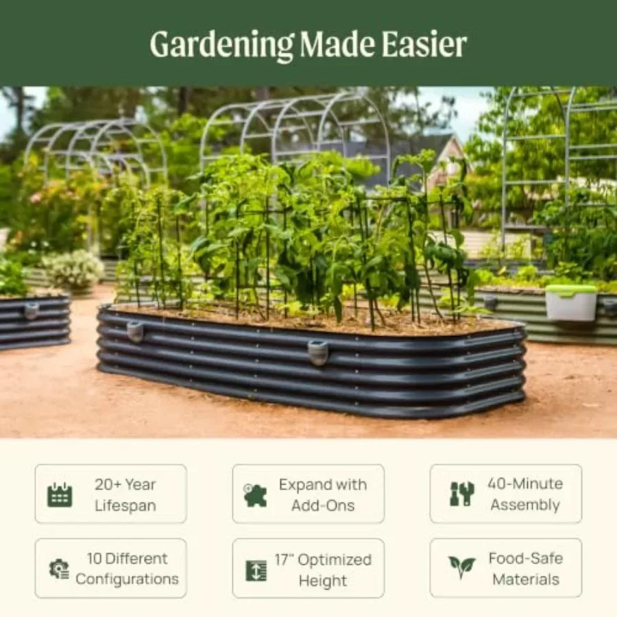 Raised Garden Bed Kit, 17
