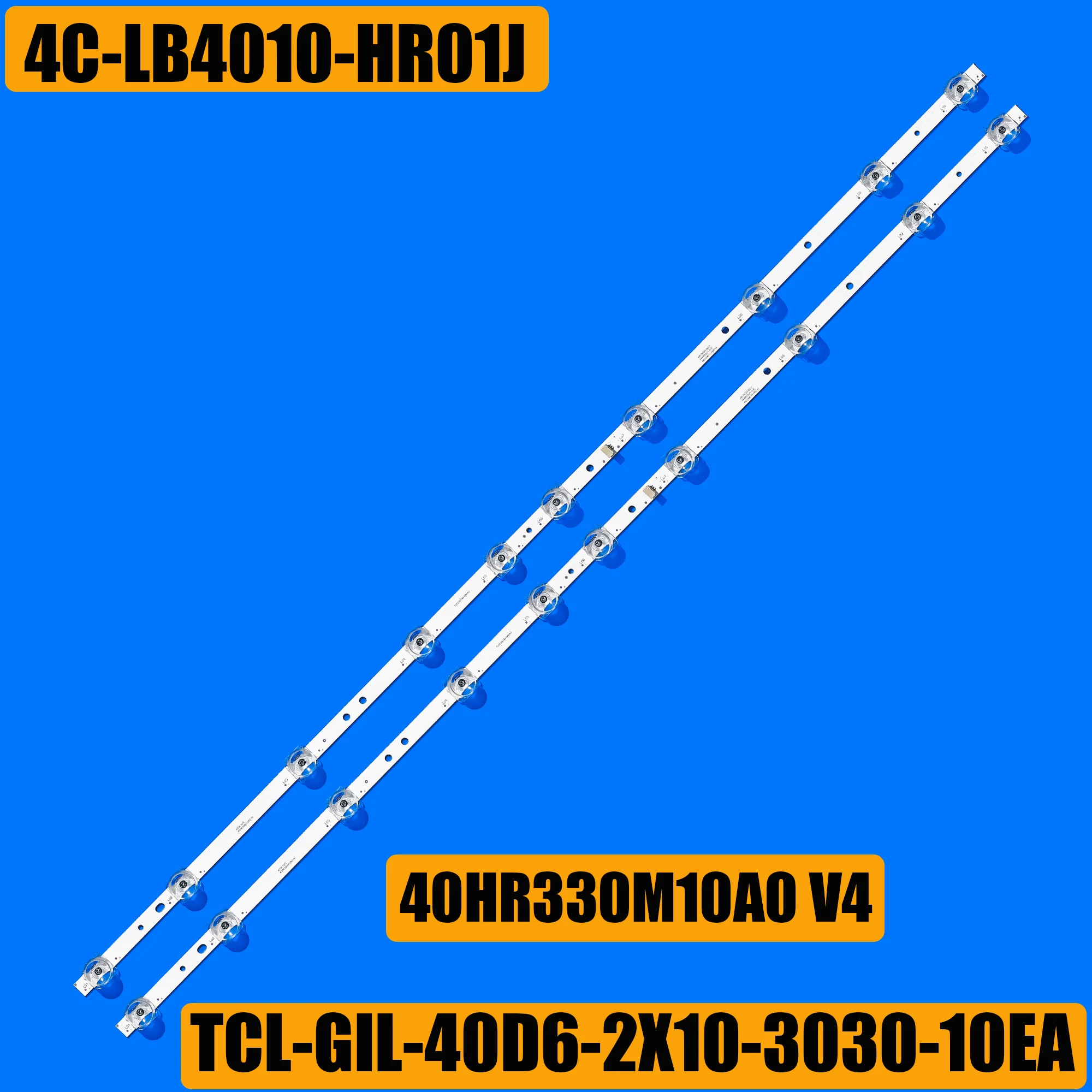 1/5/15 Kits LED backlight Strip for TCL 40D3000 40S6500FS 40D6 10X2 40HR330M10A0 V4 4C-LB4010-HR01J 40S6500 TLC 40F6F 40L2F