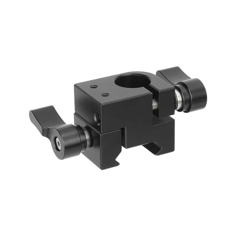 CAMVATE 15mm Rod Holder With NATO Rail Clamp Mount For Sony Canon Camera Shoulder Rig Kit Clamp