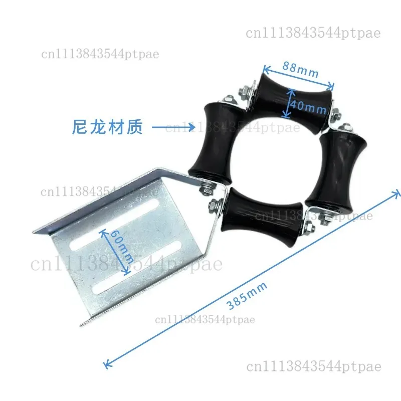 A Universal Elevator Compensation Chain Anti-sway Guide Device