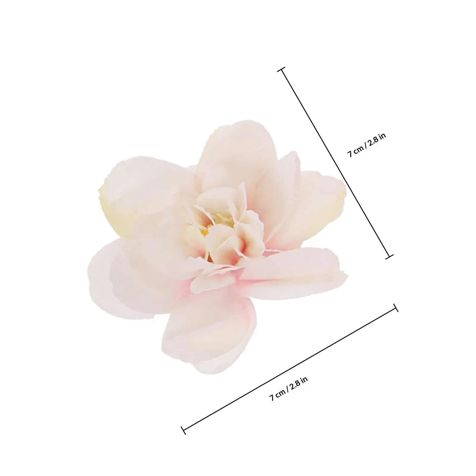 21pcs Flower Hair Clips for Women – 3D Realistic Floral Design, Non-Damaging & Colorful Daily Hair Accessories