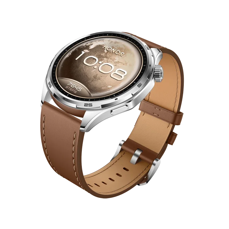Smartwatch – Reloj inteligente Honor Watch 6, NFC, Batería de 980mAh con 35 días de autonomía, Pantalla AMOLED de 1.46″ , GPS de doble banda y 6 satélites, 120+ modos deportivos, Resistencia 5ATM + IP69, Compatible con iOS y Android 9