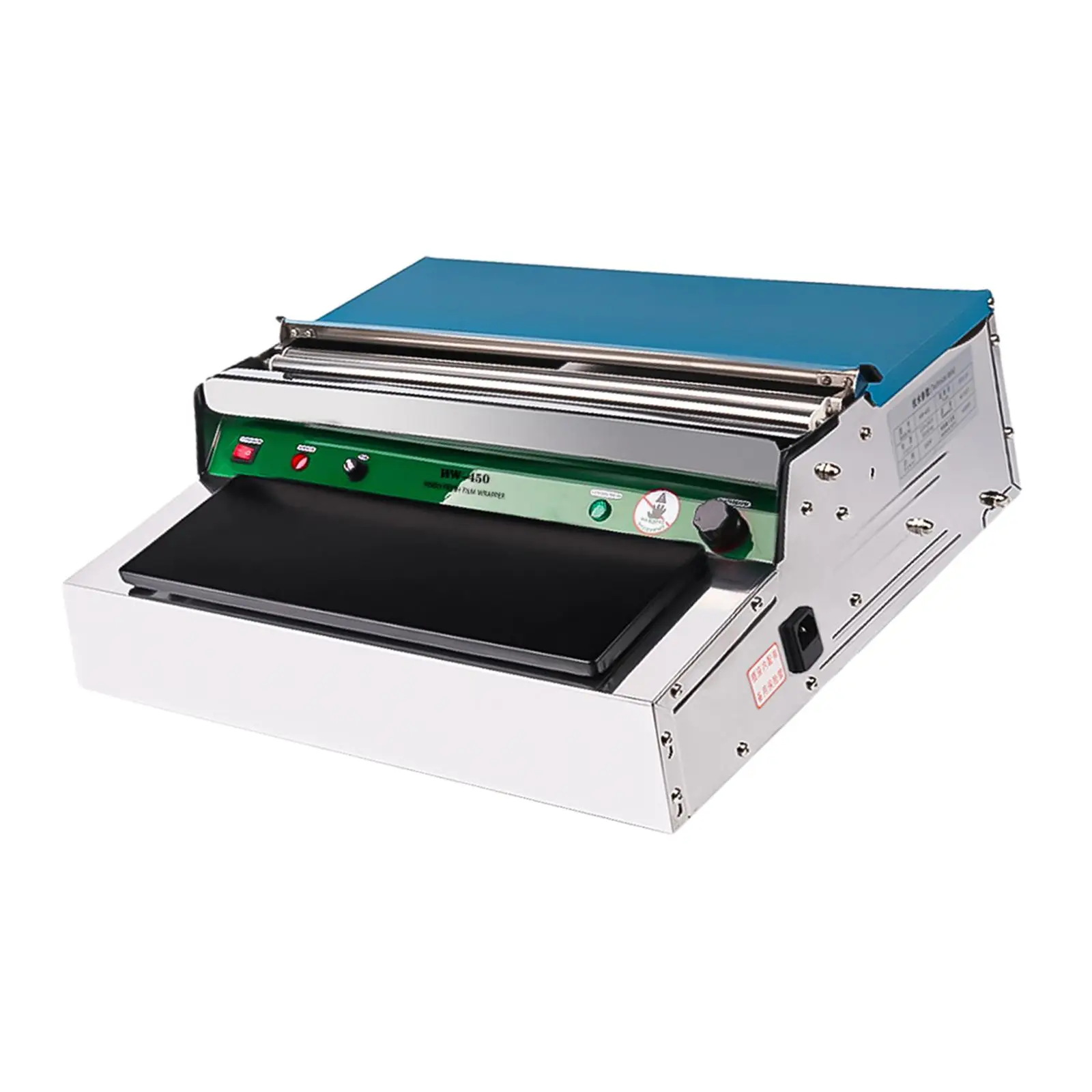 Hand Wrapping Machine High Temp Efficient Food Packaging Cutting Food Wrap Film for Food Fruit Fish Supermarkets Food Factories
