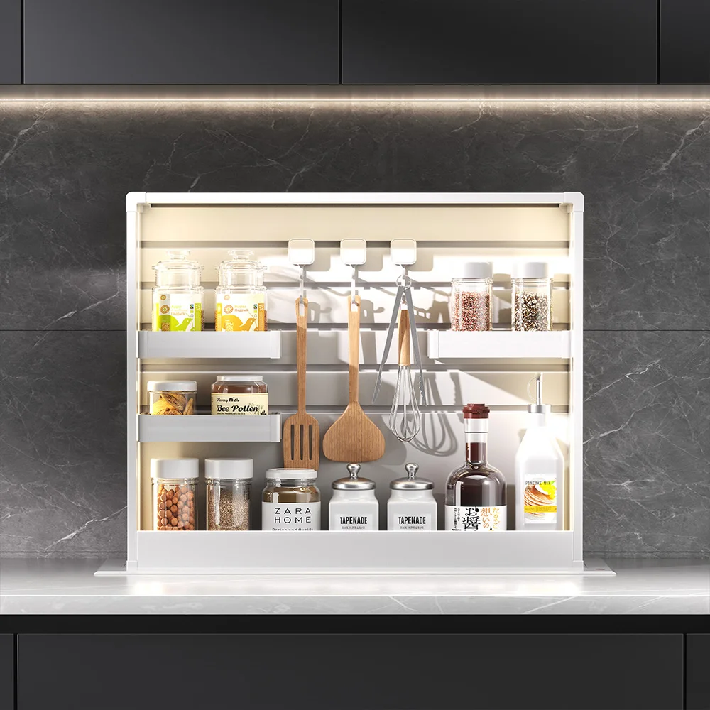 Intelligent Height Adjustable Storage Solution Electric Motorized Aluminum Alloy Hardware