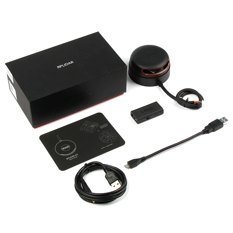 360 Degree Sensor 2D Laser Scanner 16m Sensing Range High Precision High Resolution UART Serial Robot Localization