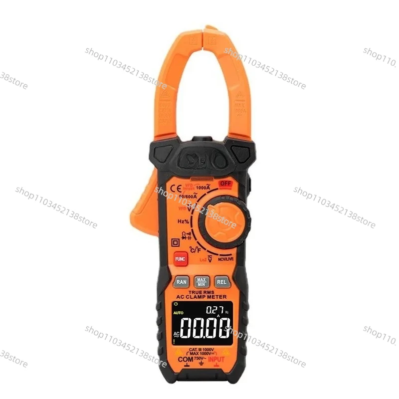 Clamp Ammeter Meter Full Automatic Range AC and DC Clamp Meter