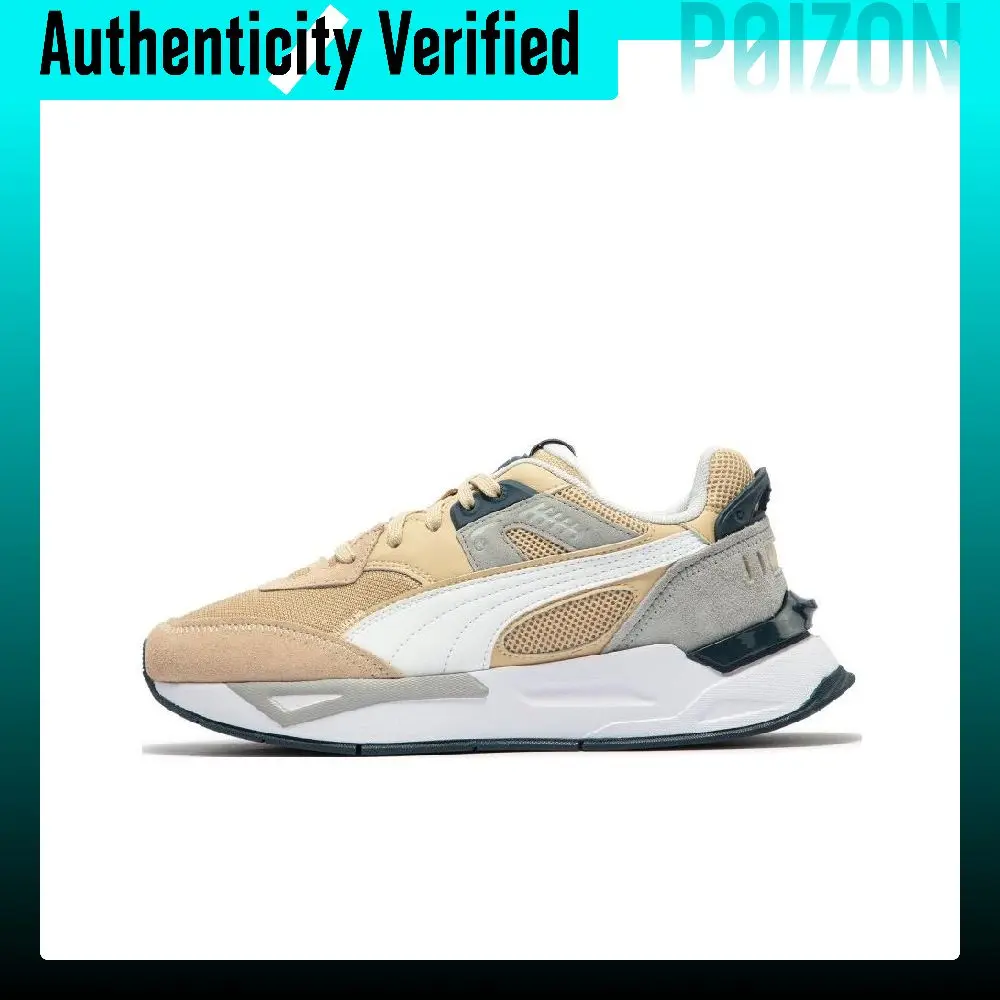 PUMA Mirage Sport Casual Shoes Unisex Low-top Beige/White 381051-14