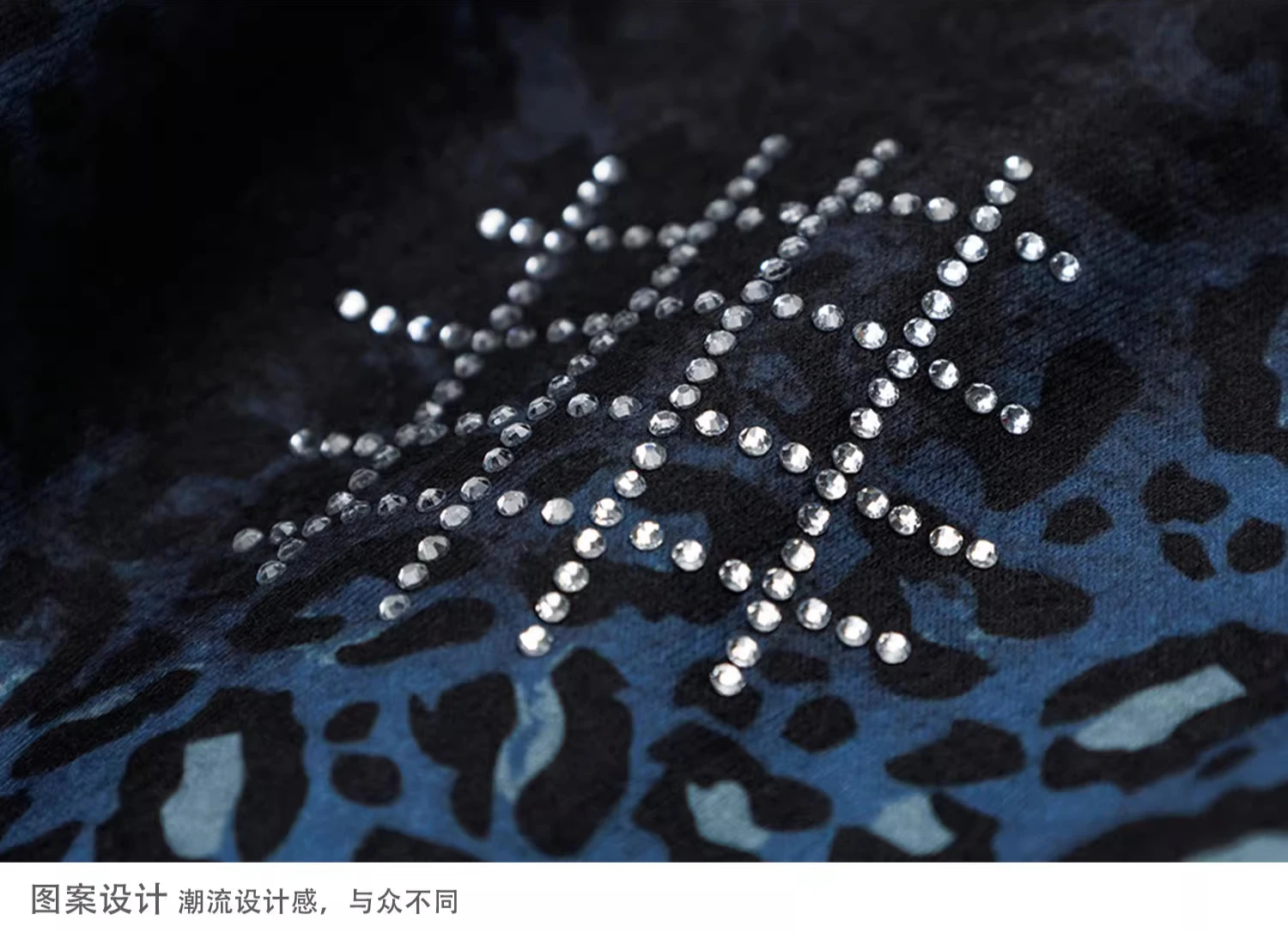 Men Women 2025 Autumn New Trendy Versatile Jackets Retro Star Rhinestone Leopard Print Stylish Hooded Zipper Sweatshirts Coats