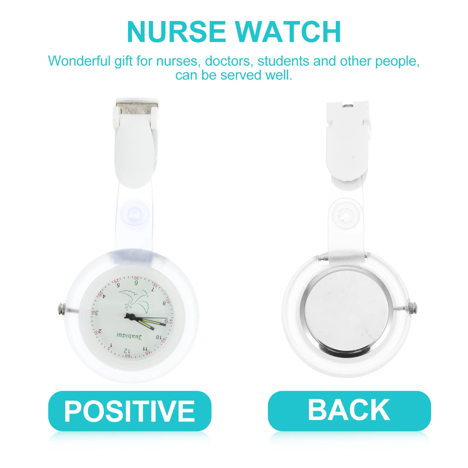 

Quartz Nurse Table Nursing School Pocket for Nurses Glass Mirror Watches Student