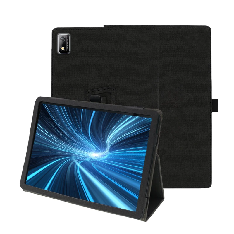 

Folio PU Leather Folding Stand Funda Case For Blackview Tab16 Case 11" Tablet PC Magnetic Cover with Hand Strap