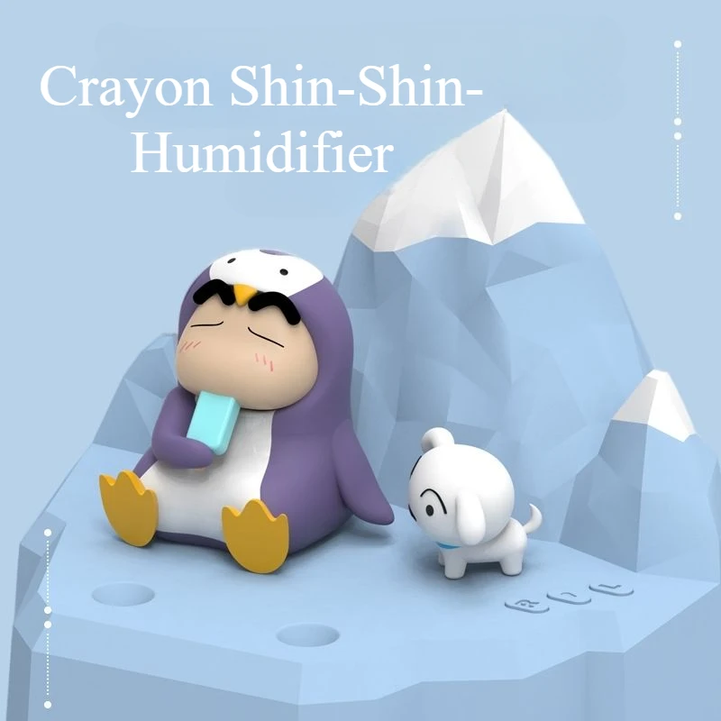 

Crayon Shin 250ML USB Mini Air Humidifier Aroma Essential Oil Diffuser for Home Car Ultrasonic Mute Mist Maker Diffuser With