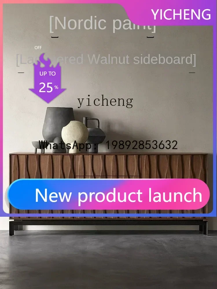 

Paint Sideboard Cabinet Walnut Color Entrance Living Room Storage Locker