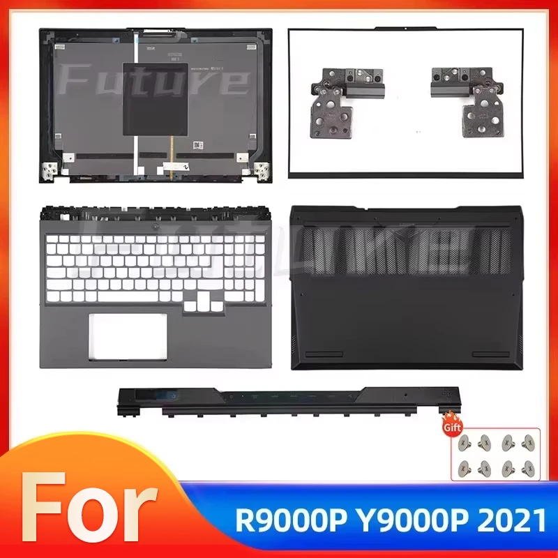 

New Back Cover/Bezel/Palmrest/Bottom/Hinge Cover For Legion 5 Pro 16ACH6 5 Pro 16ACH6H 16ITH6 16ITH6H Y9000P R9000P 2021H