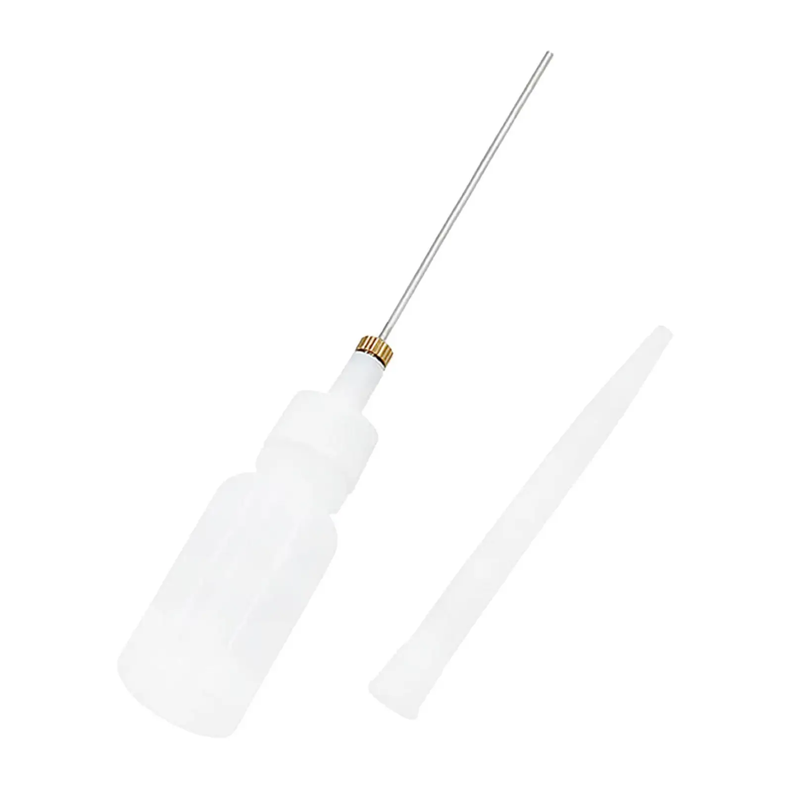 Clear Plastic Refillable Needle Oiler Bottle Musical Instrument Tuning and Repair Tool for Piano Maintenance Accessories