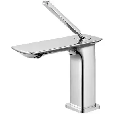 

Faucet all-copper gun gray basin, cold water heightened aerator single hole, basin faucet Jieshi