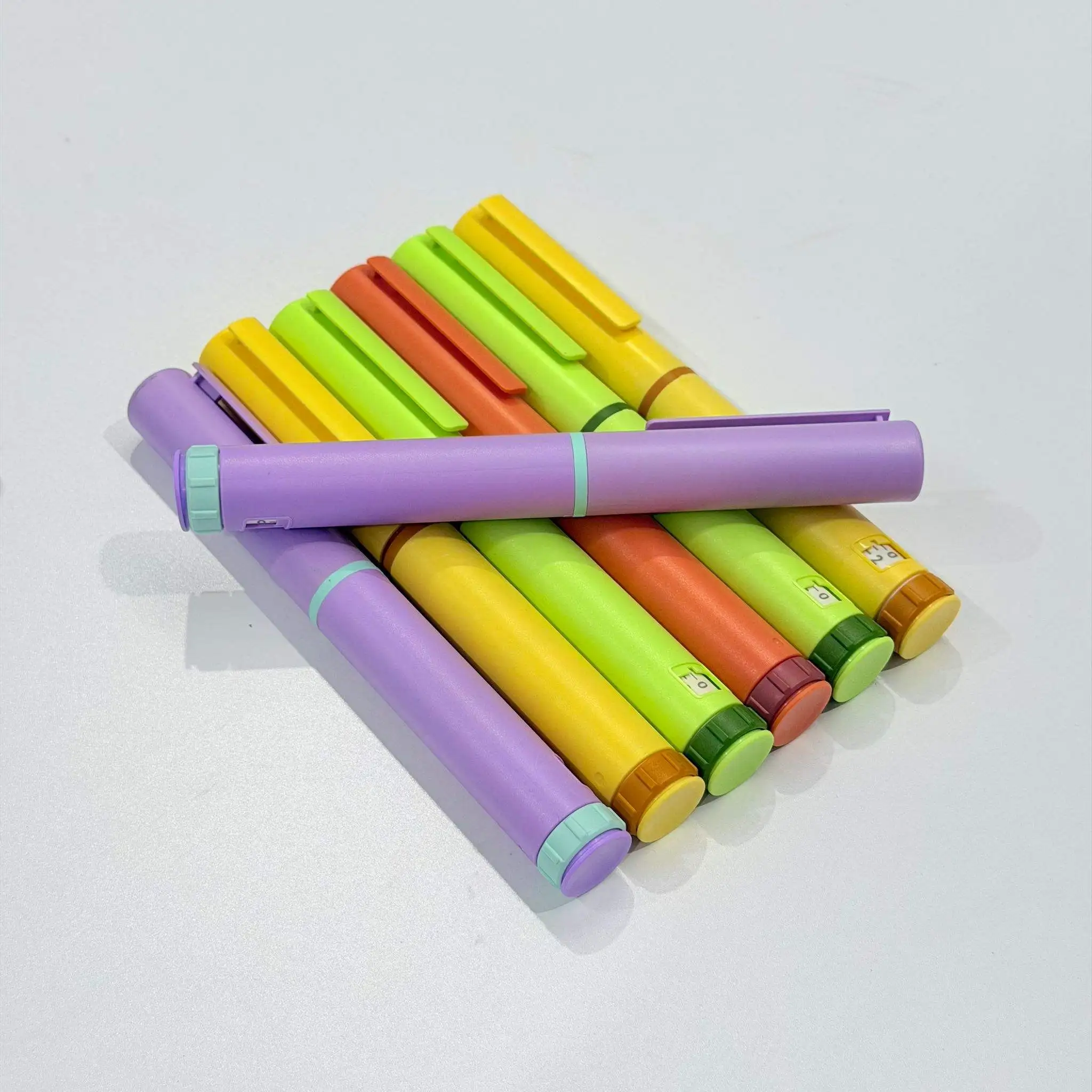 Different Colors on Sale High Precision Metal Reusable Injection Pen 3 ml Cartridge Pens for Beauty & Skin Care Injector