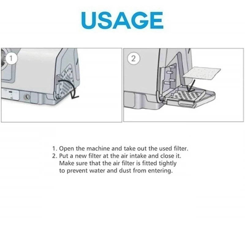 جديد-300 قطعة S9/S10 CPAP مرشحات بديلة عالمية للاستعمال مرة واحدة لـ Resmed Airsense