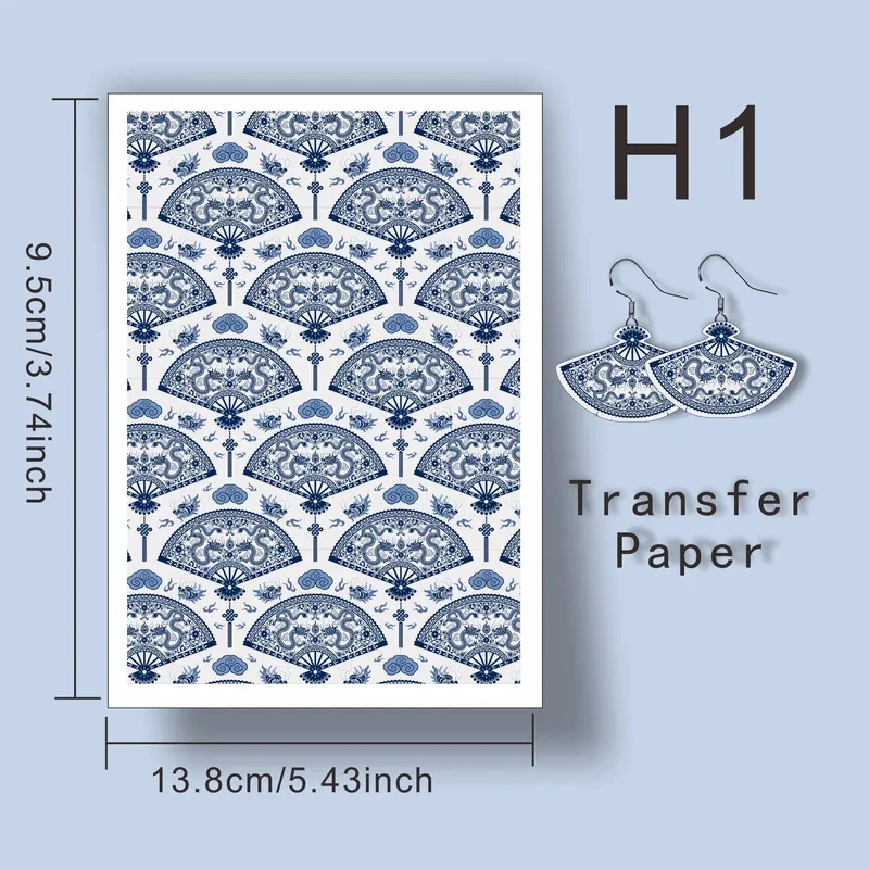 Chinese Loong Polymer Clay Watercolor Transfer Paper Engraving Printing Modeling Decorative on Ceramic Craft Pottery Supplies