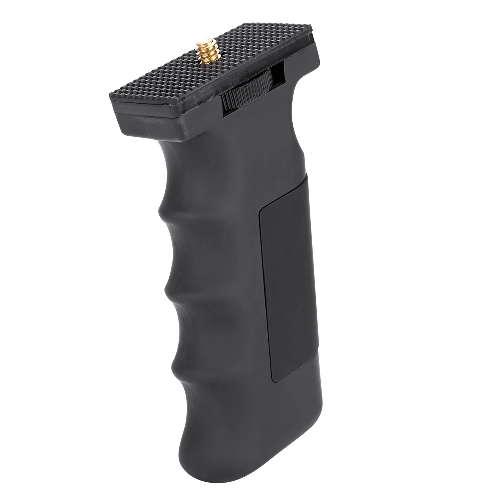 قبضة مقبض التصوير الفوتوغرافي لكاميرا DSLR ، مثبت محمول باليد ، مقبض بلاستيكي ، 1 في المسمار ، 4 في ، ضوء الفيديو ، العمل 3 ، العمل