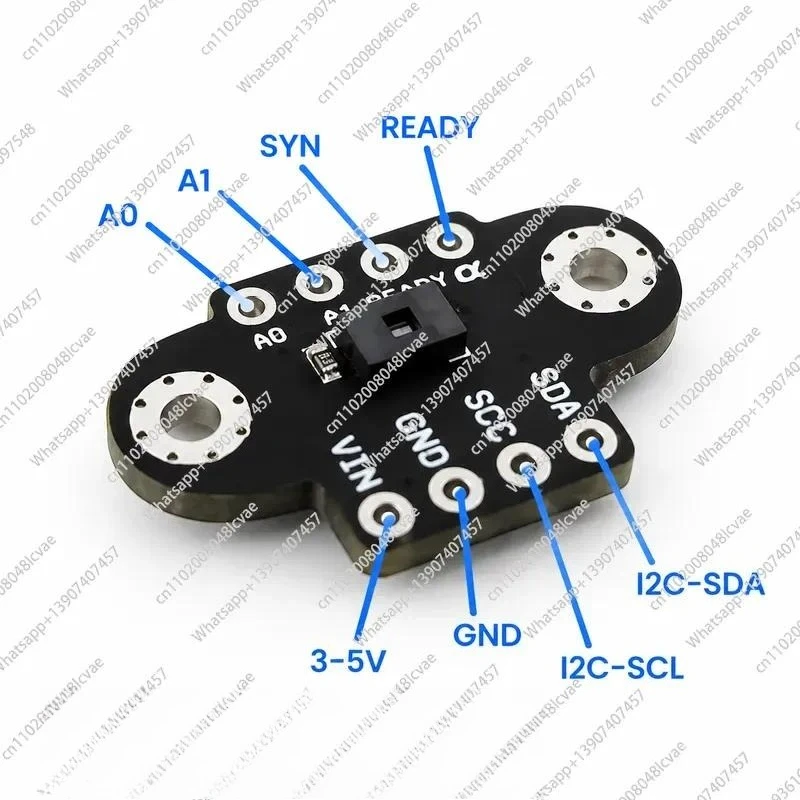 for GY-AS7341 AS7343 Multi-channel Light Composition Color Spectrometer Analysis Sensor Module