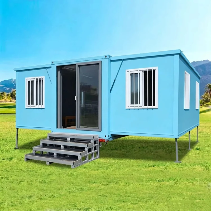 Modular Expandable Container Homes Ready-Made Stackable Kit House Application