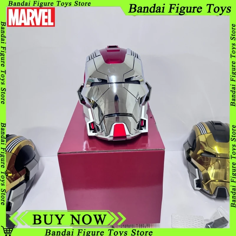 

MK17 Iron Man MK5 Pro Max Helmet Electric Toys Jarvis Voice Control Wearable Automatic Open Close Collectible Mech Mask Ornament