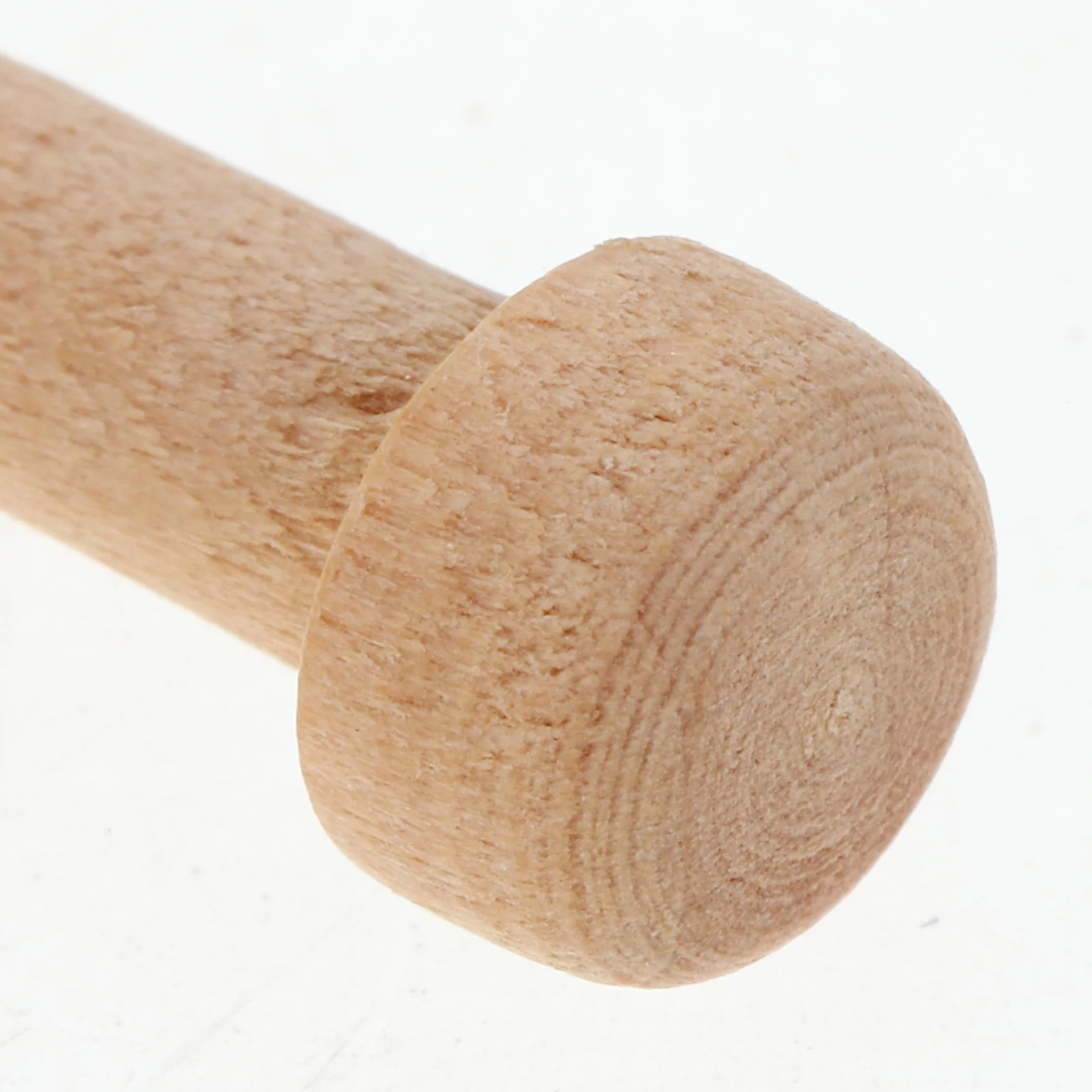 50pcs Solid Parts: Unpainted Mushroom Head Long Rod Axle Pegs For Diy Craft Wood Craft Projects Kids Wooden Natural