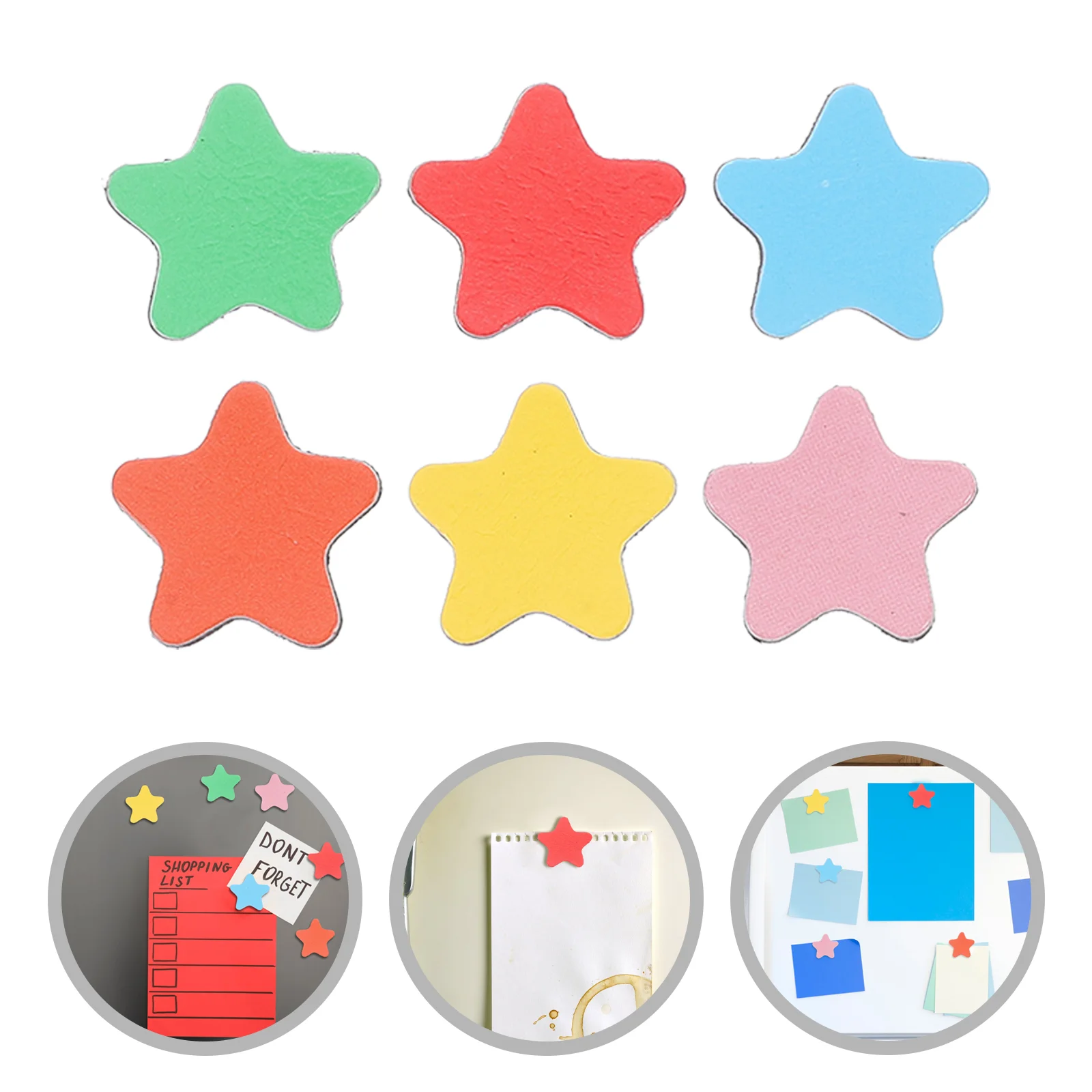 

Star-Shaped Blackboard Magnets Decorative Fridge Decors Creative Magnetic Stickers DIY Magnetic Stickers Star Decors