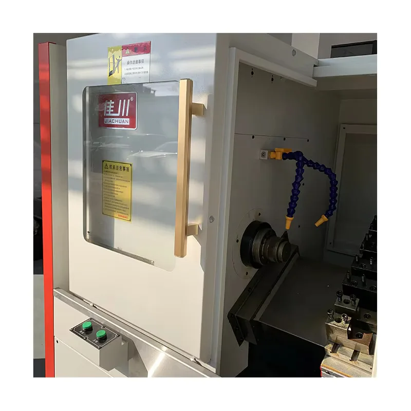 Hoge kwaliteit groothandel Jc-X35S hardwareverwerking accessoires professionele precisie schuin bed CNC-draaibank