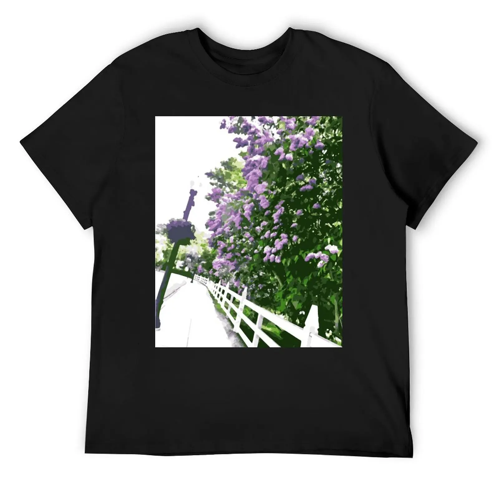 

Mackinac Island in bloom. T-Shirt blacks summer clothes mens graphic t-shirts pack