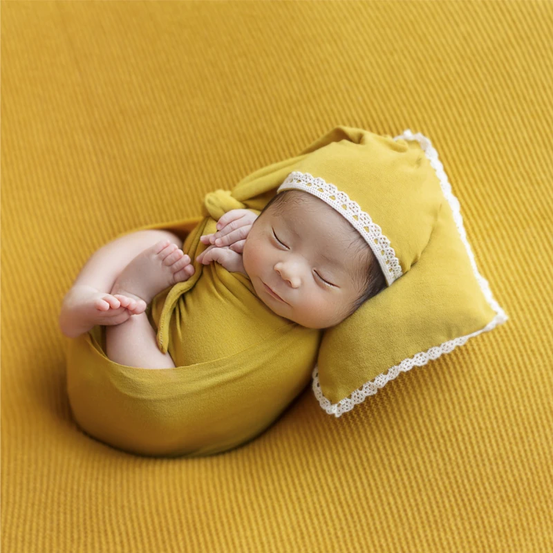 

Newborn Photo Props Long Baby Wrap Knit Stretch Layer Jersey Knit Wrap Baby Posing Backdrop Layering Fabric Blanket