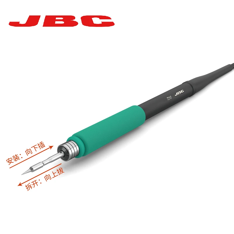 Original JBC C210 Soldering Iron Tips C210002/018/020 Universal Heating Core Efficient Heat fit JBC T210-A Precision Handle