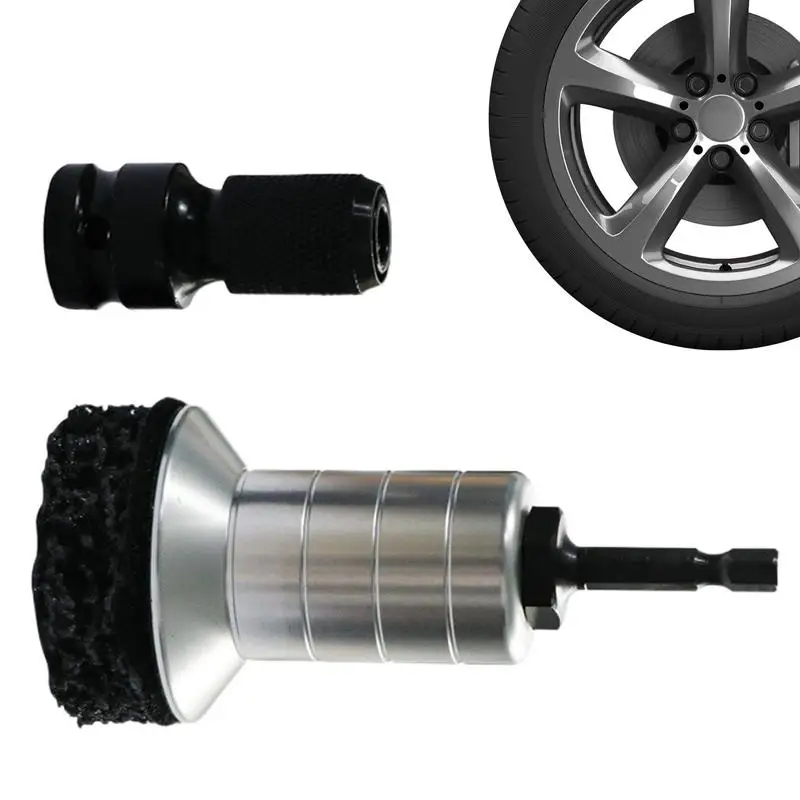 

Инструмент для чистки ступицы колеса, многоразовый набор дисков для чистки тормозной ступицы, средство для удаления ржавчины из алюминиевого сплава, портативный инструмент для ремонта для механика