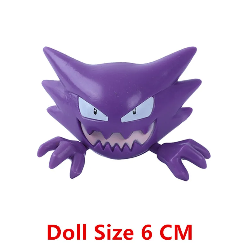 Neue 4-9 CM Pokemon Anime-Figur Pikachu Gengar Eevee Serie Mew Cartoon-Figur Taschenmonster Action-Modell Spielzeug Geschenke – Detail 27