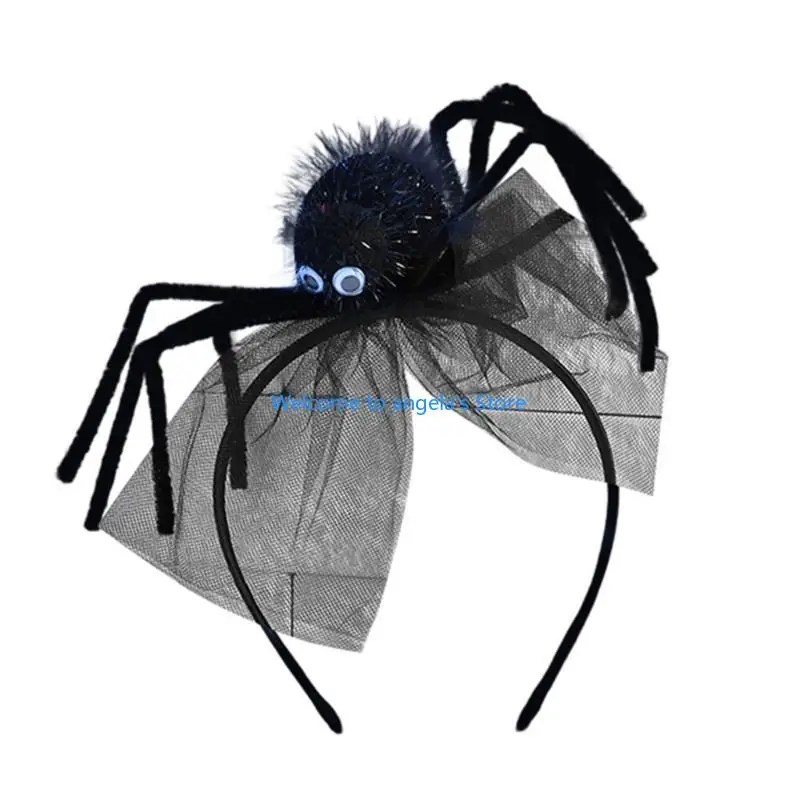 X4YC Halloween Araneid Headband Funny Cosplay Party Headwear Hair Hoop