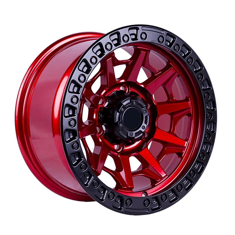 1PC Car accessories 16 inch 4x4 off road concave rims 17 6 holes 6x1397 suv negative alloy wheels