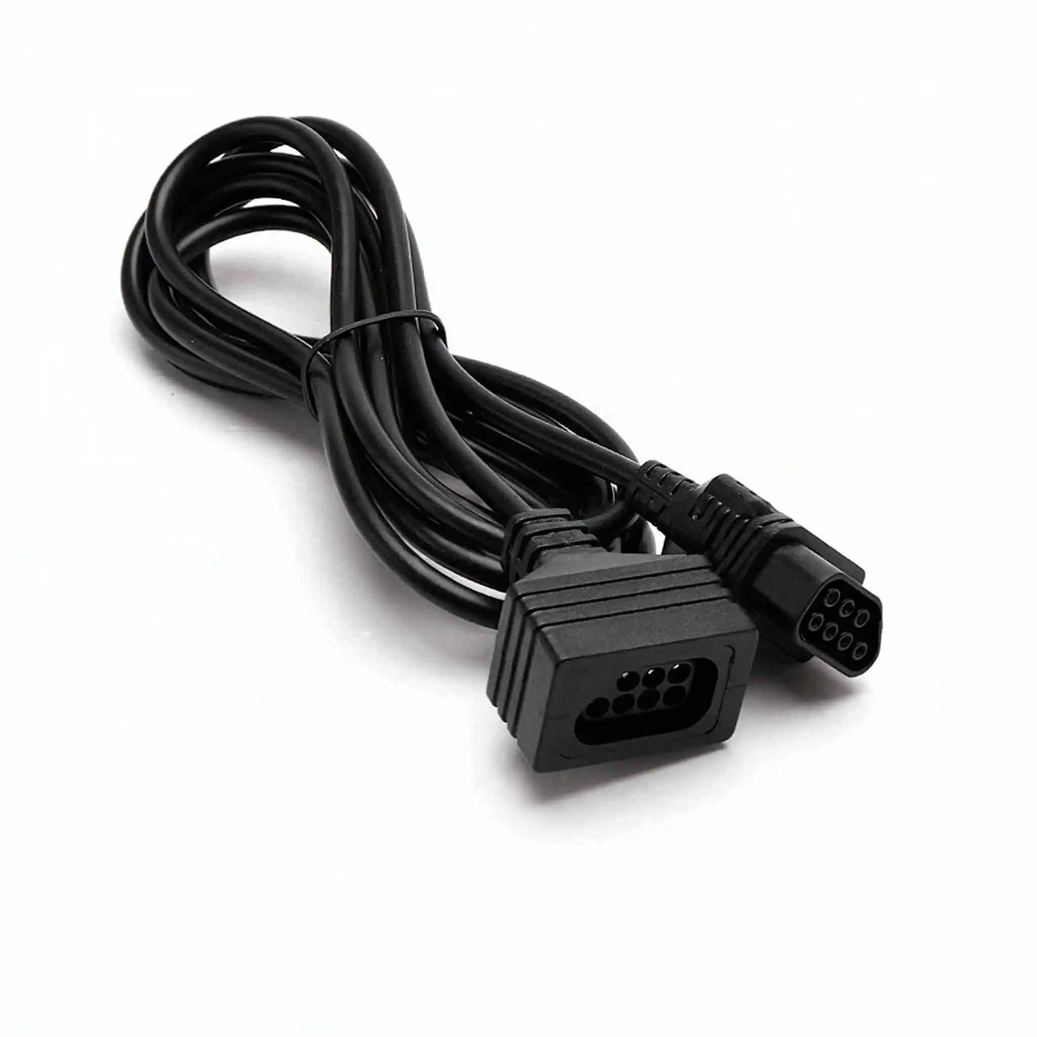2 pcs high quality and fast shipping cable for Nintendo NES Controller Extension Cable Cord 6 Feet