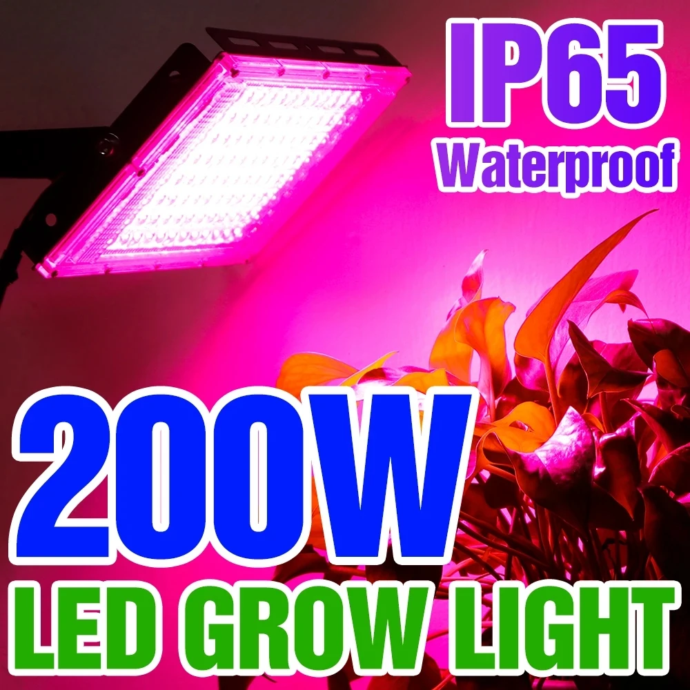 Led Grow Light Phyto Lamp Full Spectrum Plant Hydroponic Lamp 220V LED Plant Light Greenhouse Seeds Flower Grow Lighting Uv Lamp