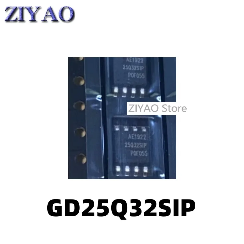 1PCS  GD25Q32 GD25Q32SIP 25Q32SIP SOP8 packaged 4M serial flash memory chip