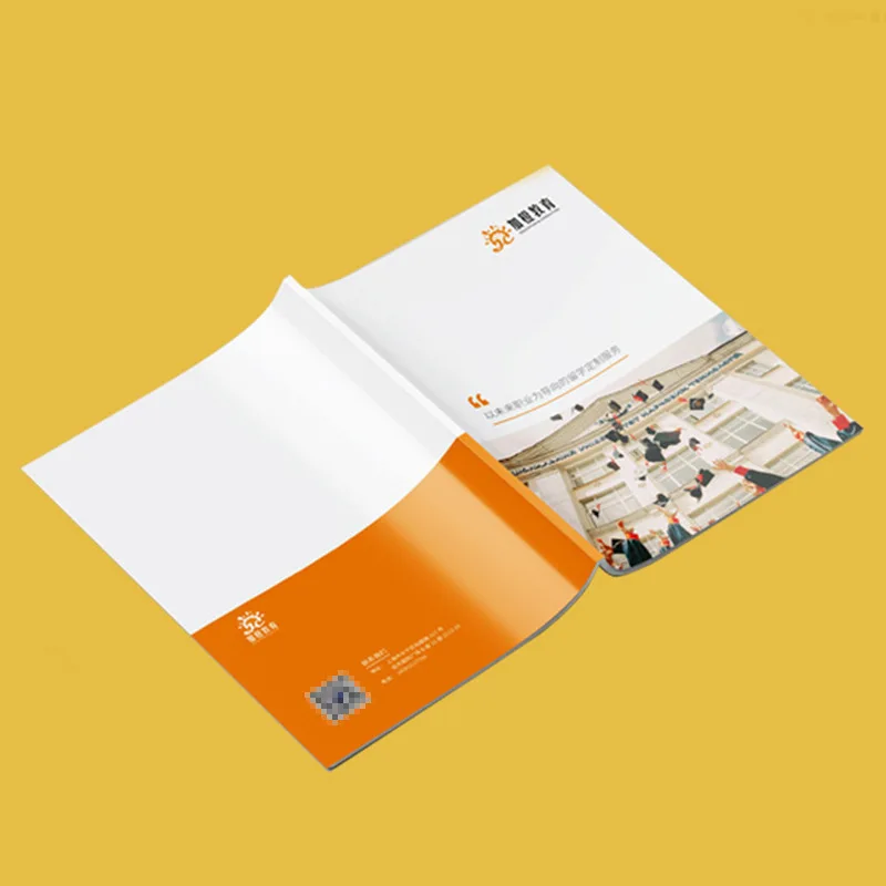 Custom. Packaging Enterprise Album Printing Product Instruction Manual Brochure Album Poster Color Printing Design Album
