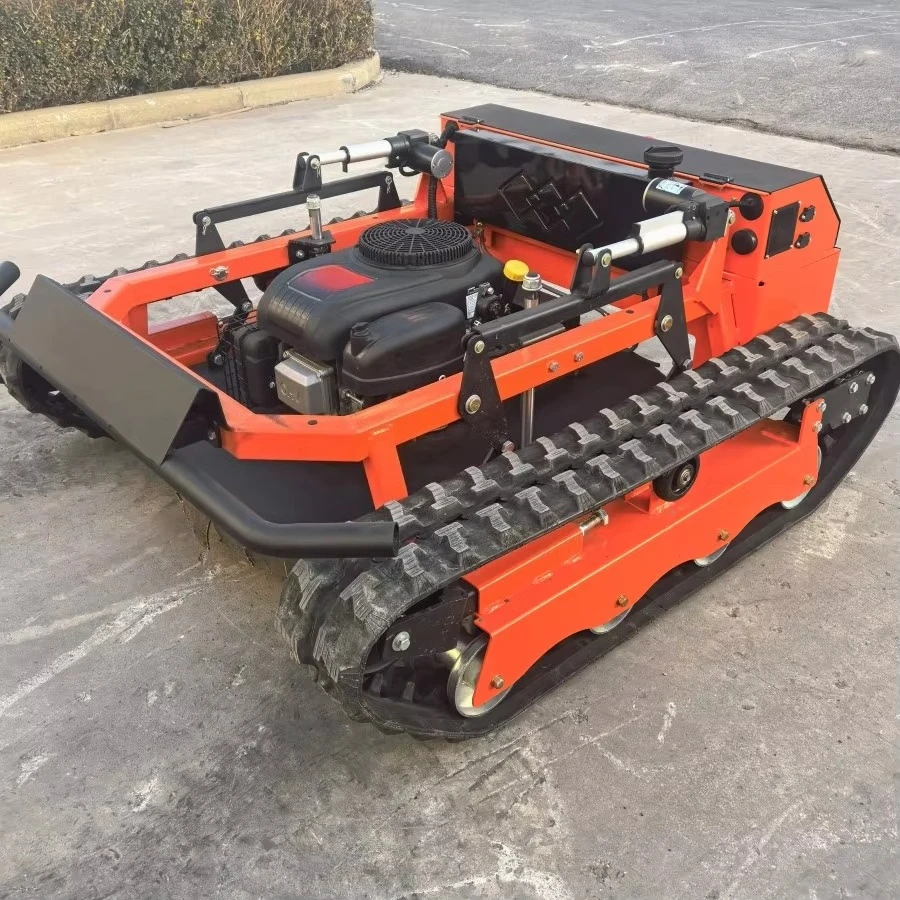 900 Type Tracked Intelligent Remote Control Lawn Mower - for Multi-Terrain Mowing With Precise Remote Operation
