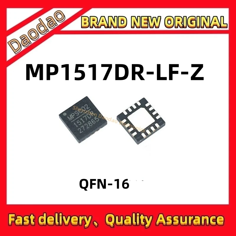 

10 MP1517DR-LF-Z MP1517DR-LF MP1517DR MP1517 1517DR MP IC QFN-16 New original