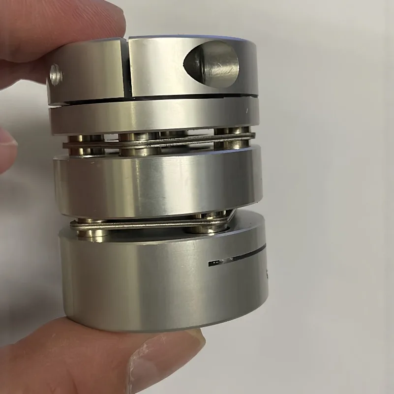 Double Diaphragm Coupling D32 L41, Stepper Servo Motor Screw Shaft Connector, High Torque