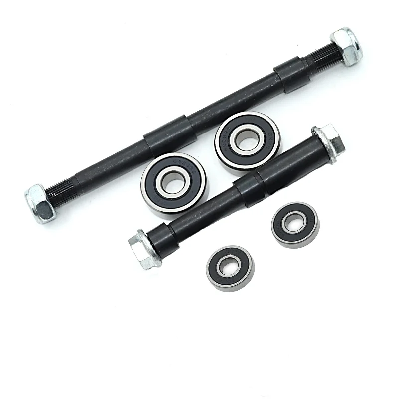 Wheel Axle Front 10X100mm 10X160MM Electric Scooter for 10 Inch 8 intch Wheels Rims Tires Tubes Motorcycle Parts