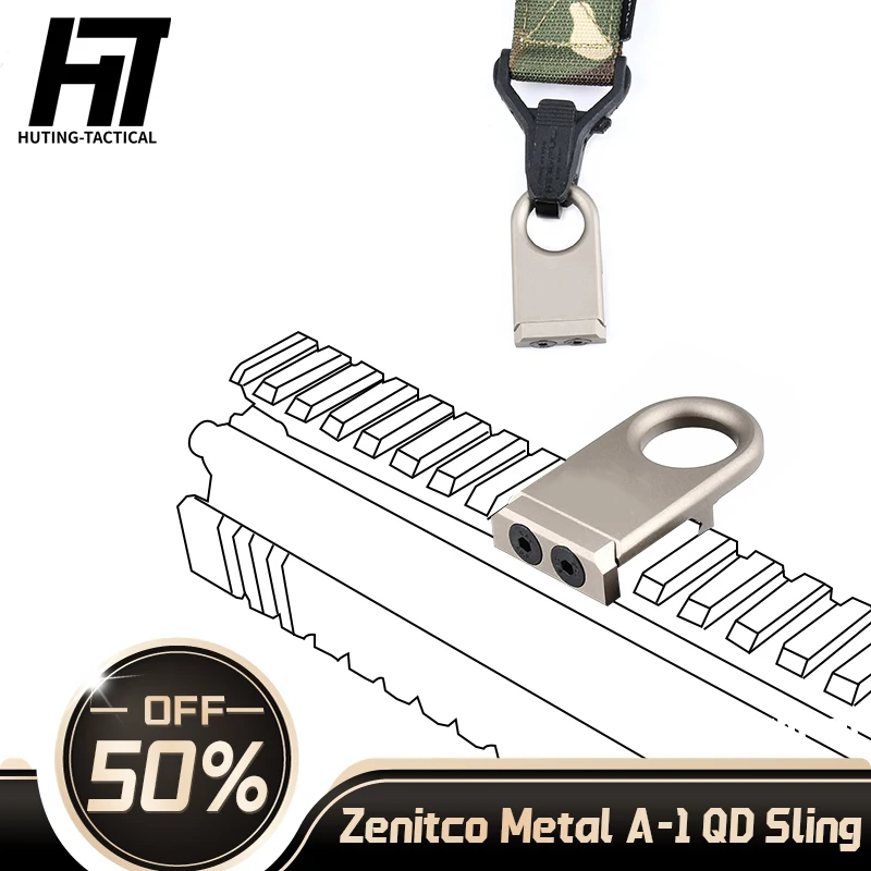 

Zenitco A-1 QD Sling Mount Base Fit 20MM Picatinny Rail AR15 Airsoft Accessories Scope Hunting M4 Quick Detach Straps Slingmount