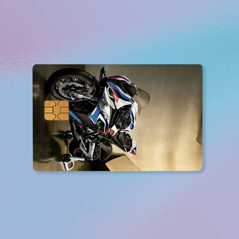 Motorcycle-B-M-R 1250 GS- S 1000 RR-W  Credit Card HD Stickers Premium matte film effectively prevents fingerprints and daily .