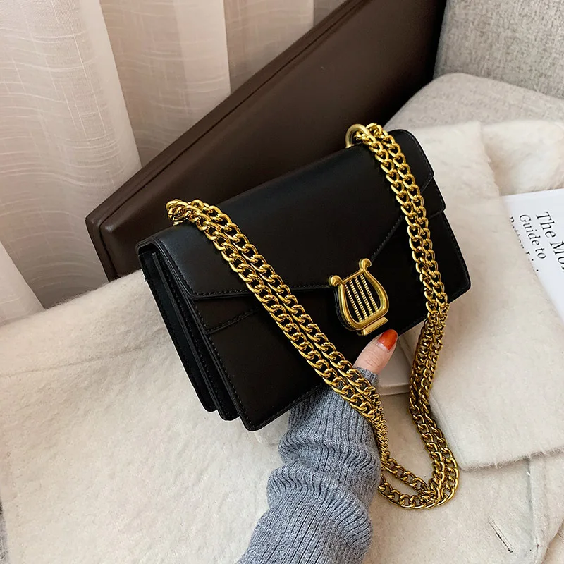 Fashion Simple Crossbody Bags for Women Shoulder Bags Retro Small Square Bag Purse and Handbags Designer Bags Bolsas De Mujer