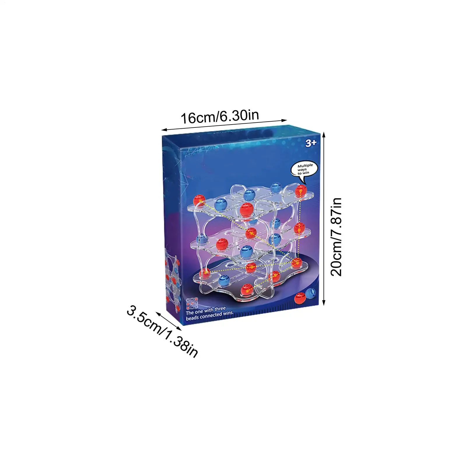 Strategy Board Games Tabletop Interactive Toys 3D Board Games for Over 4 Years Old Boy Girl Adult Youth Friend Student Elderly