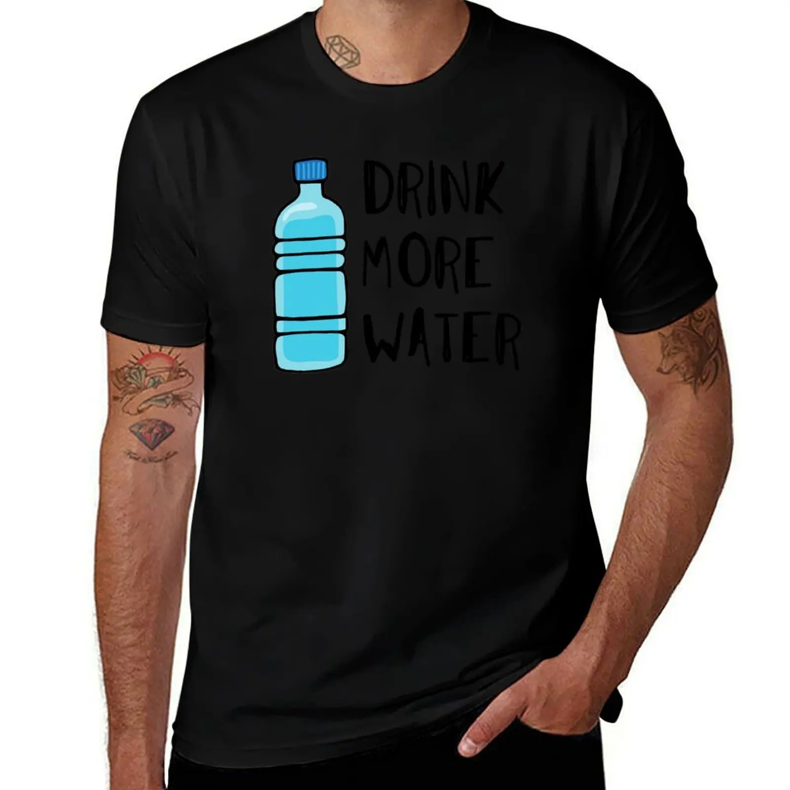 Drink More Water - stay hydrated T-Shirt Holiday Vacation Tee Shirt T-Shirt